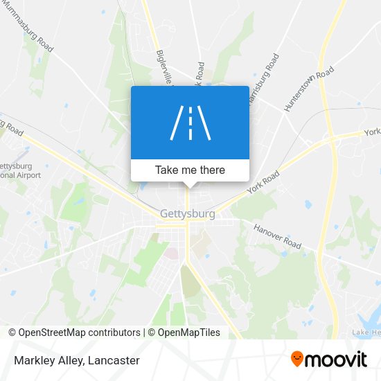 Mapa de Markley Alley