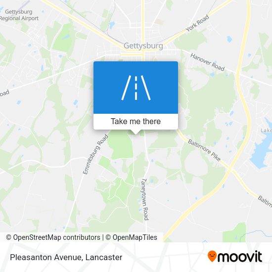 Pleasanton Avenue map