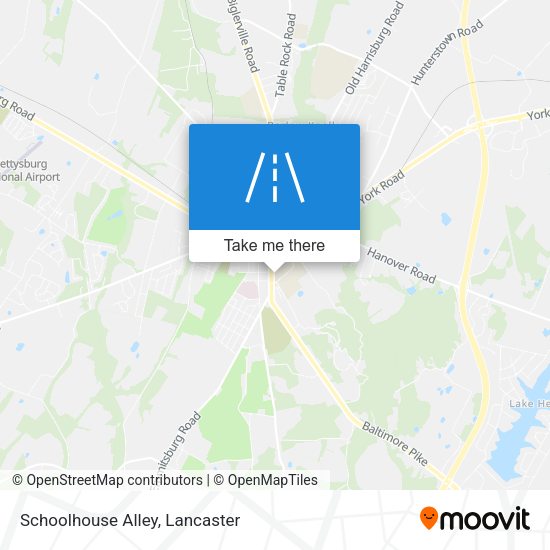 Schoolhouse Alley map