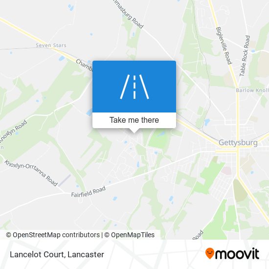 Mapa de Lancelot Court
