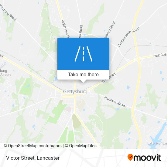 Victor Street map