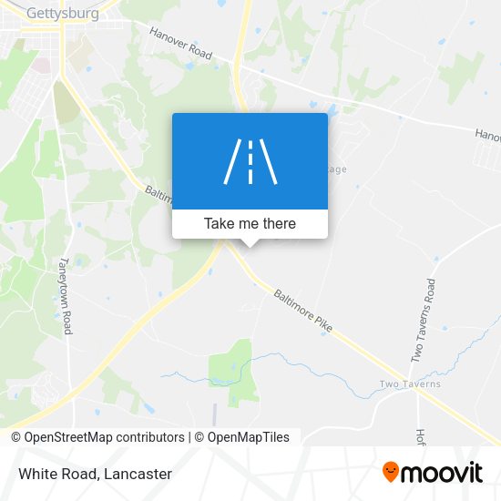 Mapa de White Road