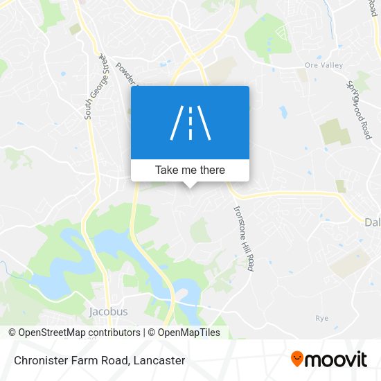 Chronister Farm Road map