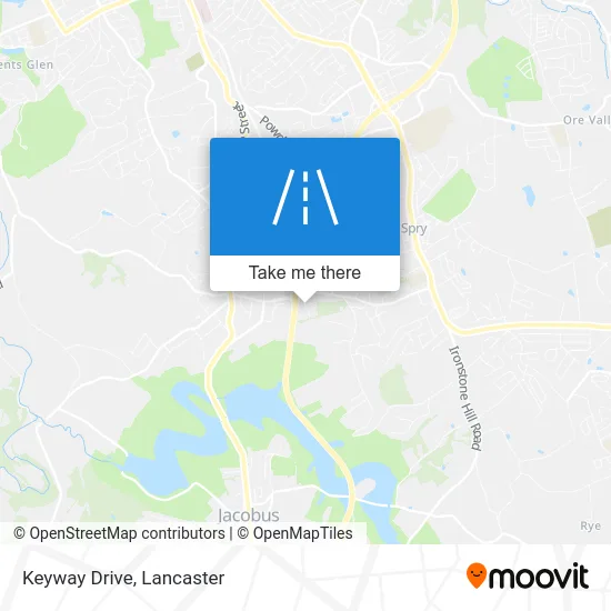 Keyway Drive map