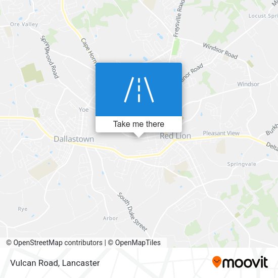 Mapa de Vulcan Road