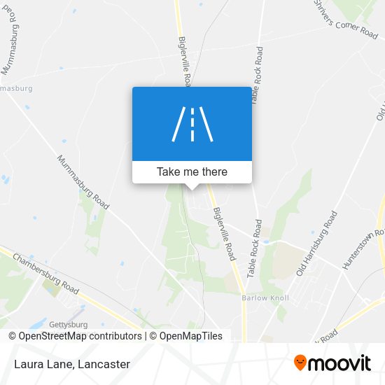 Mapa de Laura Lane