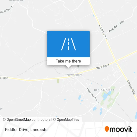 Fiddler Drive map