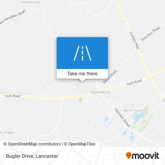 Bugler Drive map