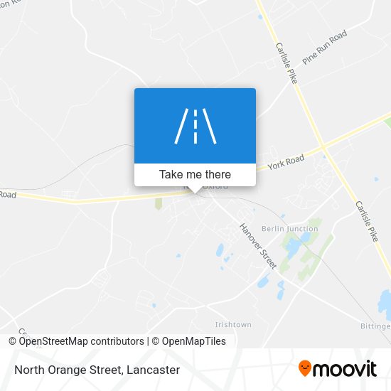 Mapa de North Orange Street