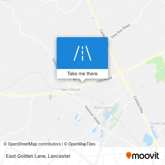 Mapa de East Golden Lane