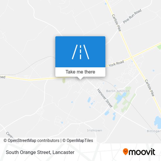 Mapa de South Orange Street
