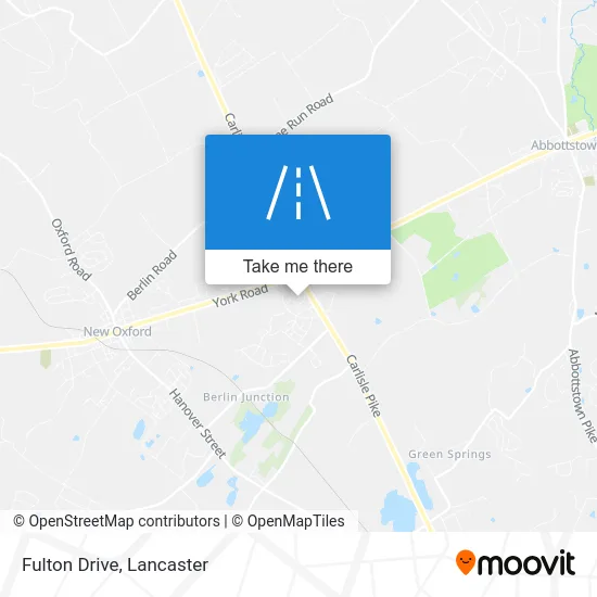 Fulton Drive map