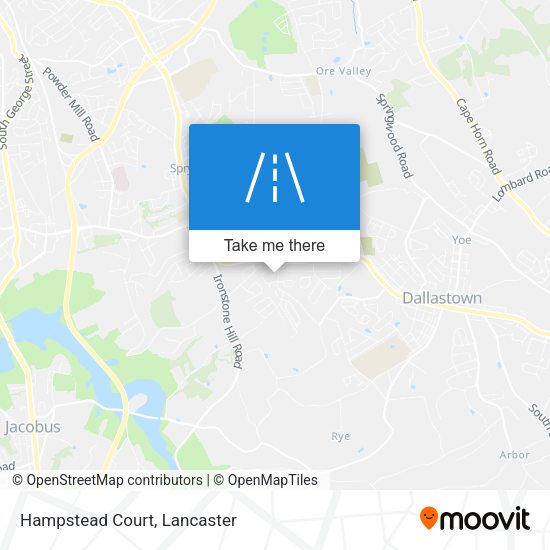 Mapa de Hampstead Court