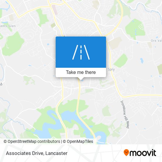 Associates Drive map