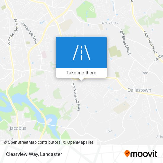 Clearview Way map