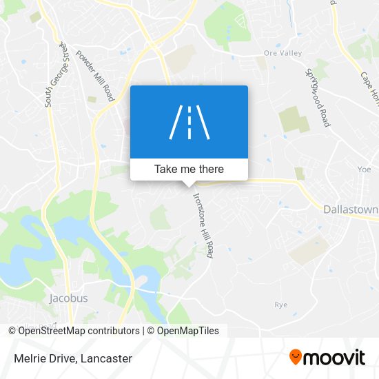 Mapa de Melrie Drive