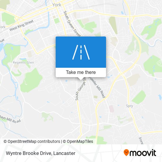 Wyntre Brooke Drive map