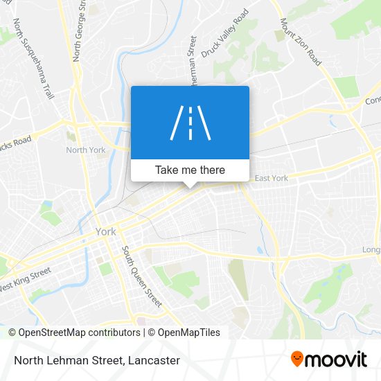 Mapa de North Lehman Street