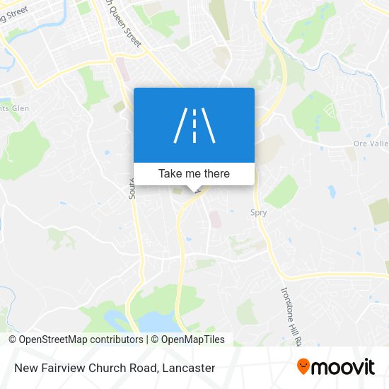 Mapa de New Fairview Church Road