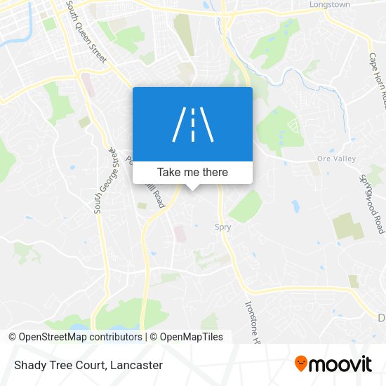 Shady Tree Court map