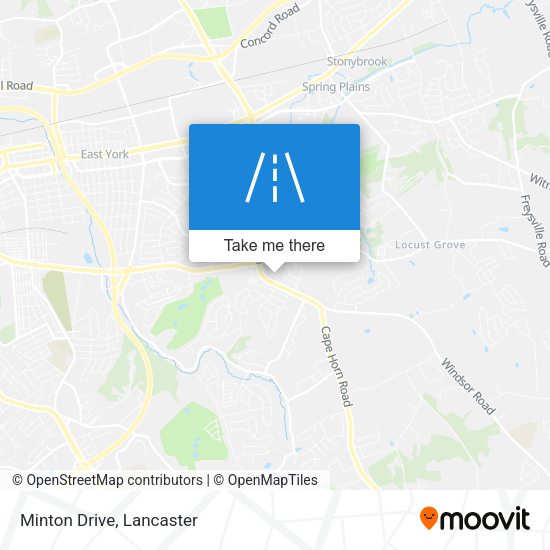Mapa de Minton Drive