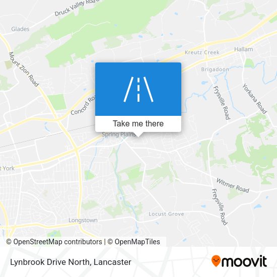 Lynbrook Drive North map