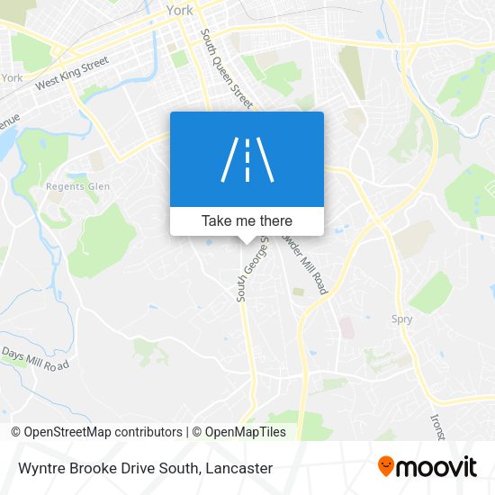 Mapa de Wyntre Brooke Drive South
