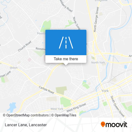 Mapa de Lancer Lane