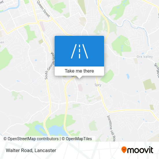Mapa de Walter Road