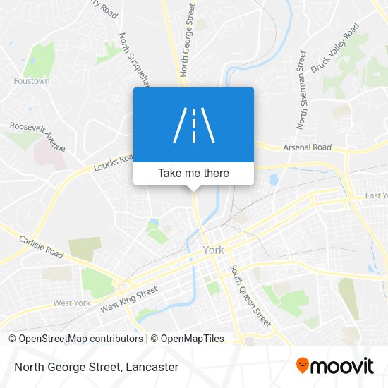 North George Street map