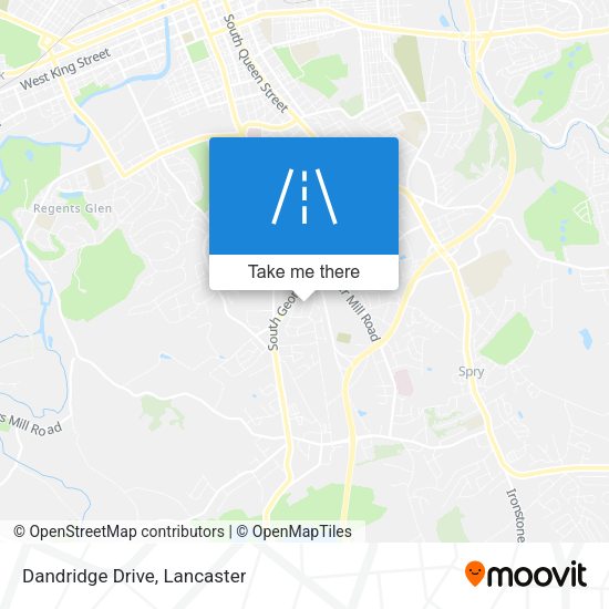 Mapa de Dandridge Drive