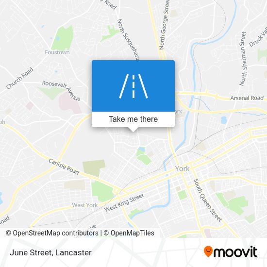 Mapa de June Street