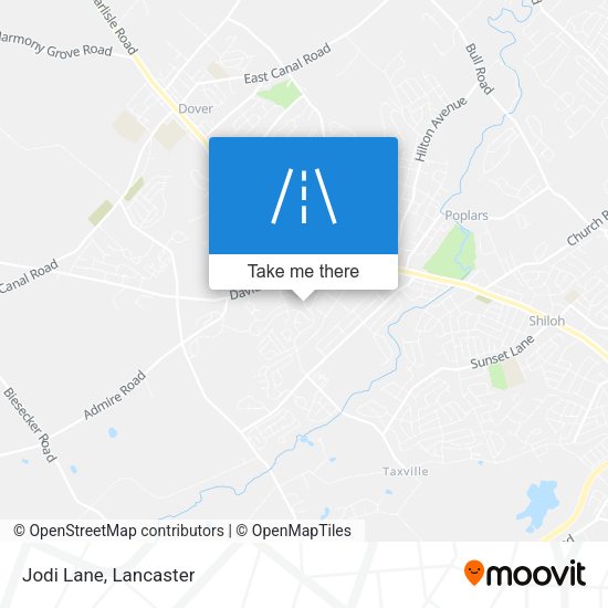 Mapa de Jodi Lane