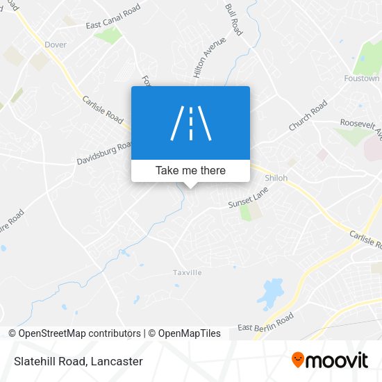 Mapa de Slatehill Road