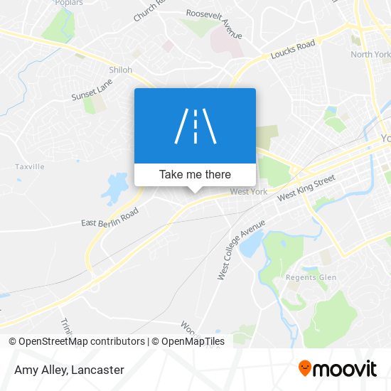 Amy Alley map