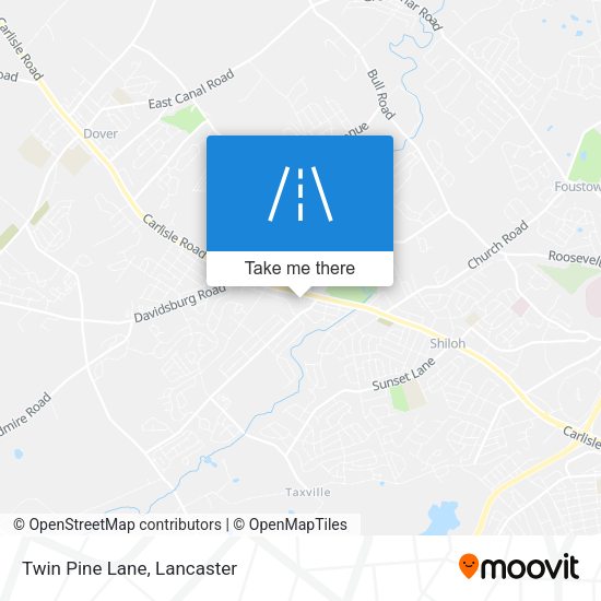 Mapa de Twin Pine Lane