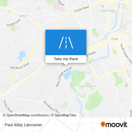 Paul Alley map