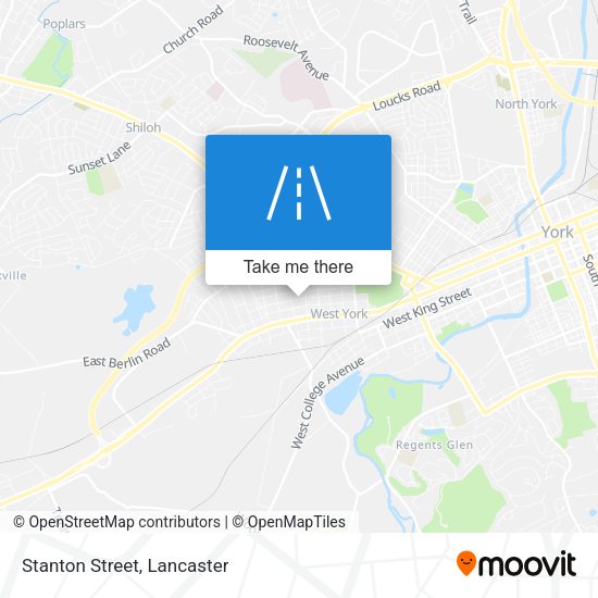 Mapa de Stanton Street