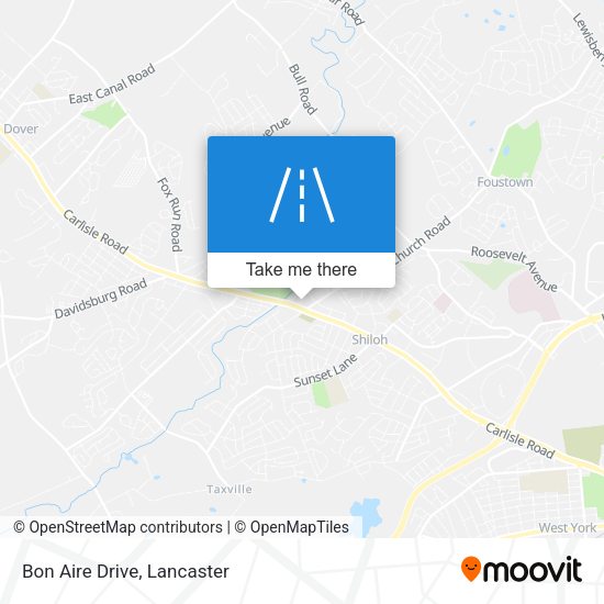 Mapa de Bon Aire Drive