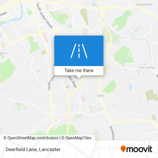Mapa de Deerfield Lane