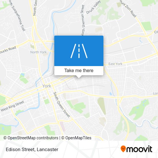 Mapa de Edison Street