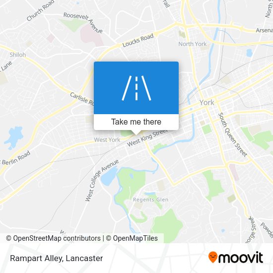 Mapa de Rampart Alley