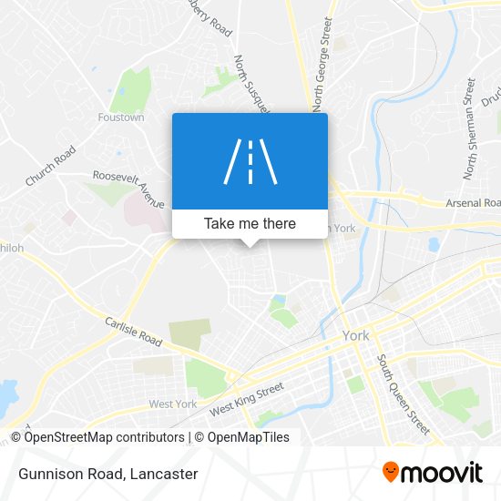 Mapa de Gunnison Road