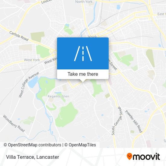 Mapa de Villa Terrace
