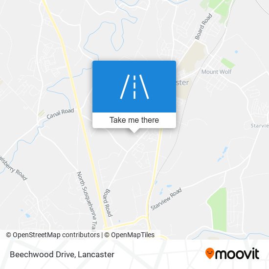 Beechwood Drive map