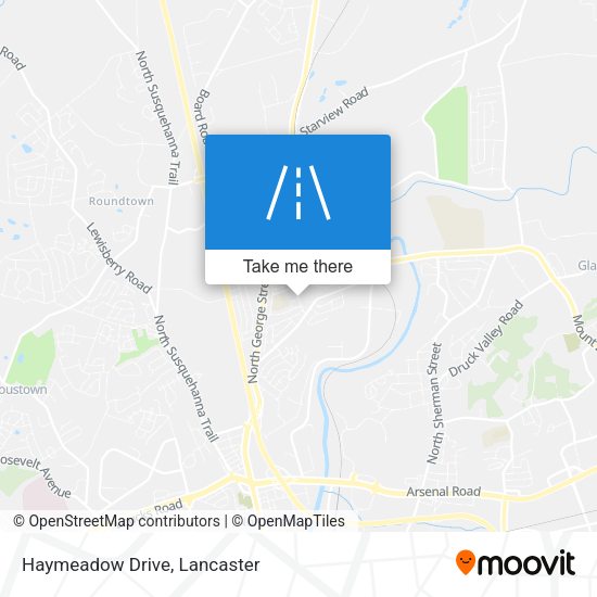 Mapa de Haymeadow Drive