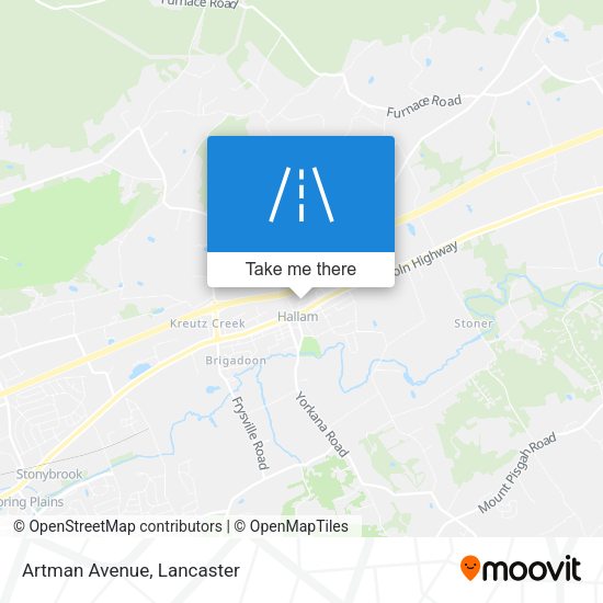 Mapa de Artman Avenue