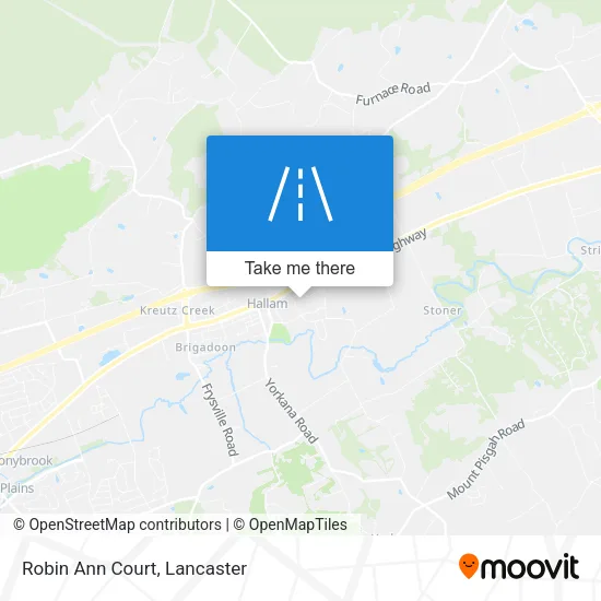 Robin Ann Court map