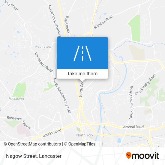 Mapa de Nagow Street
