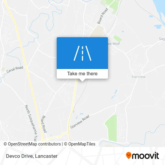 Devco Drive map